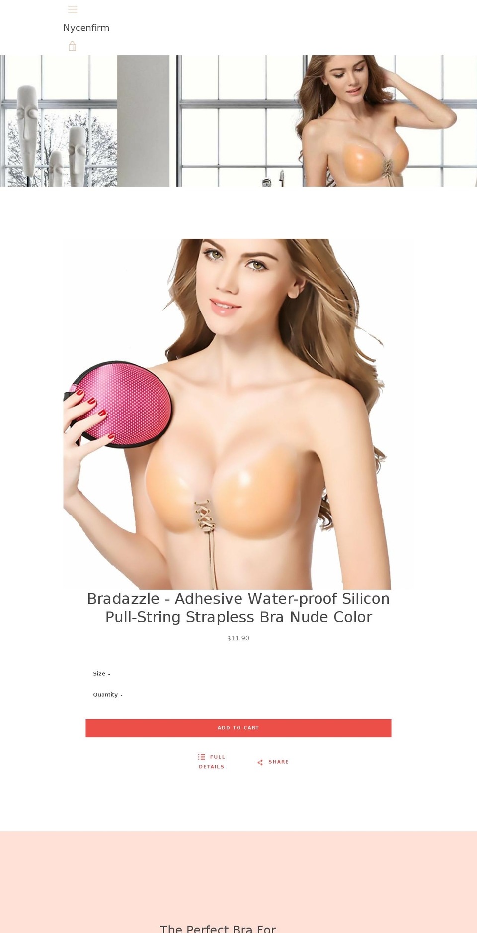 bradazzleshop.com — Shopify storefront screenshot