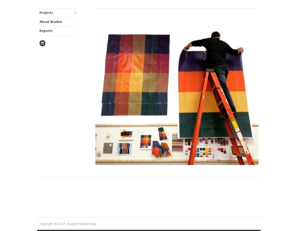 bradenweeksearp.com shopify website screenshot