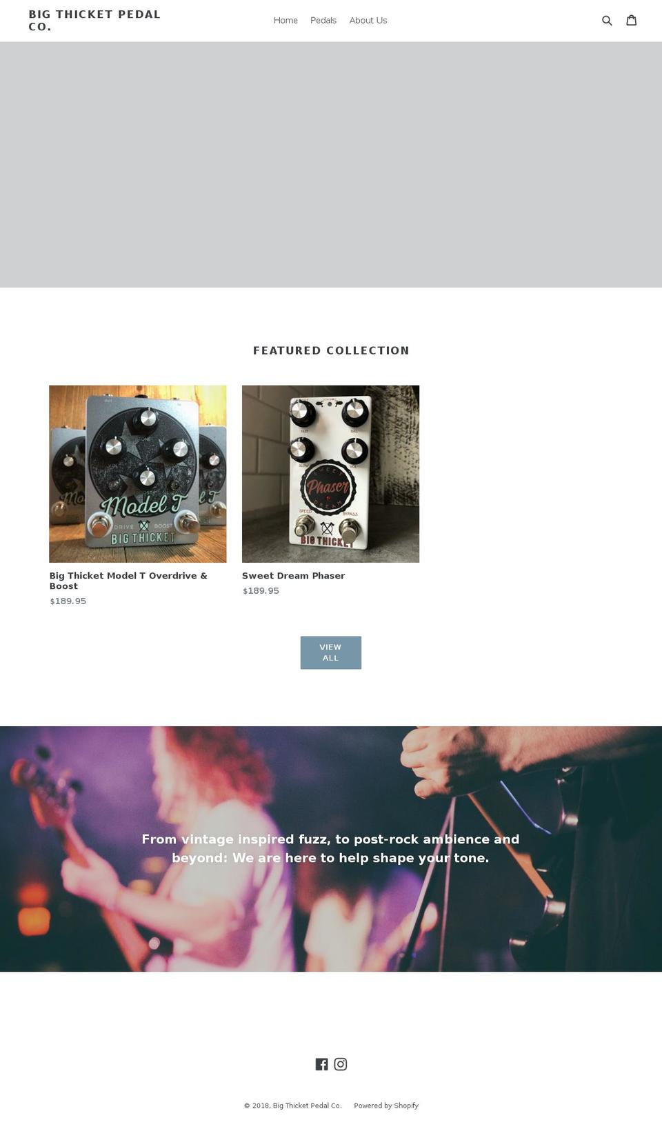 bradleymusicco.com — Shopify storefront screenshot