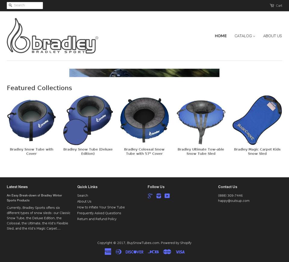 bradleysport.com shopify website screenshot