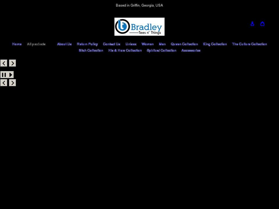 bradleytees.com shopify website screenshot