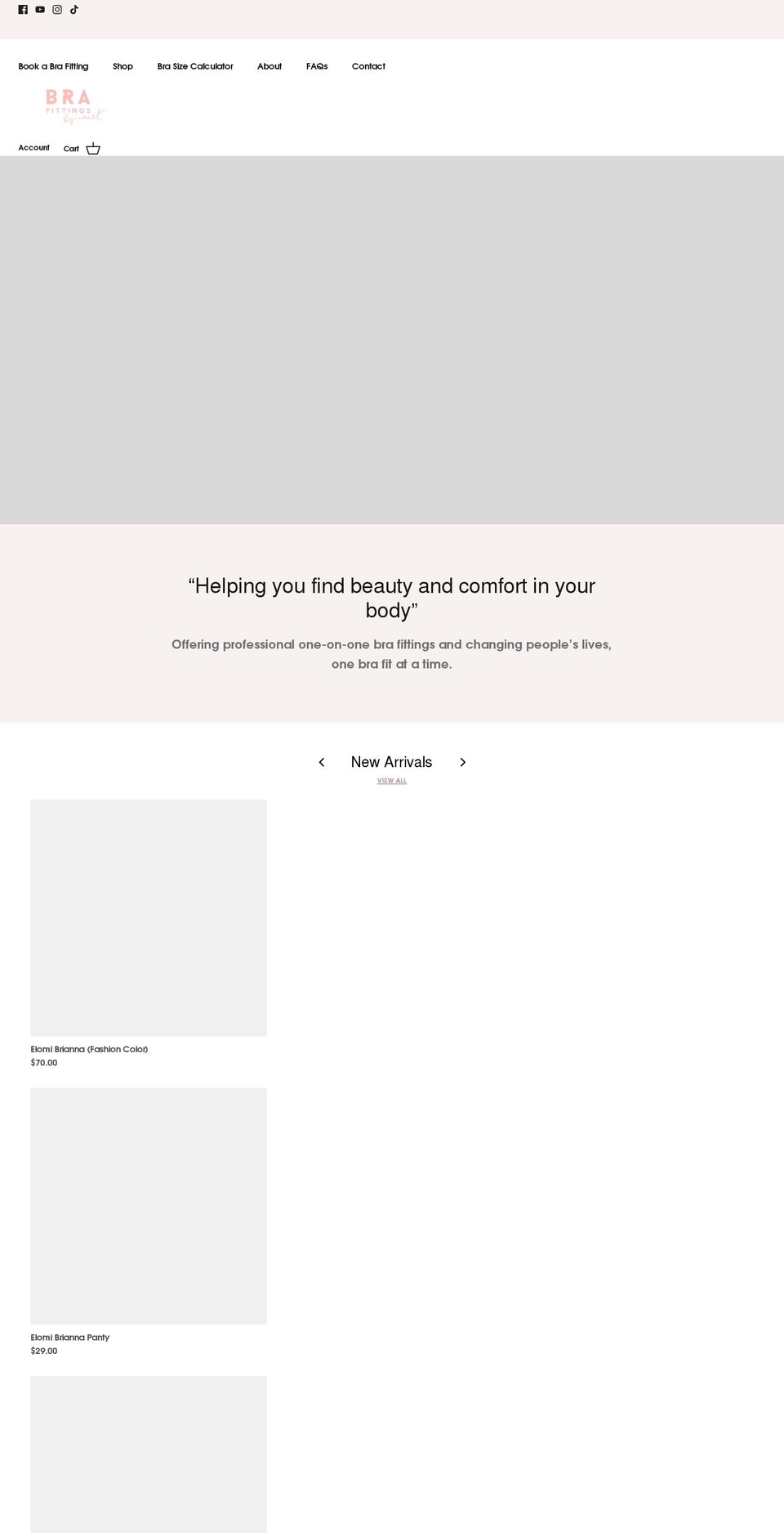brafittingsbycourt.com shopify website screenshot
