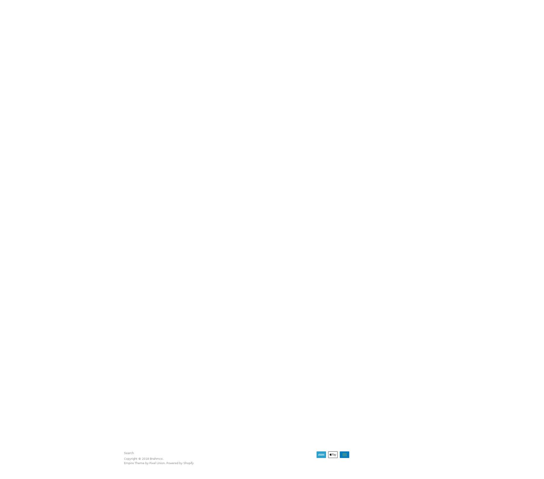 brahmco.com shopify website screenshot