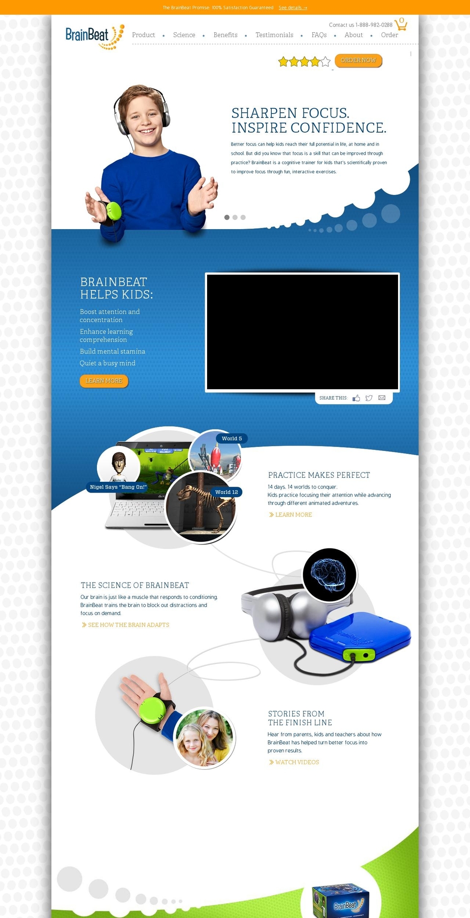 brainbeat.biz shopify website screenshot