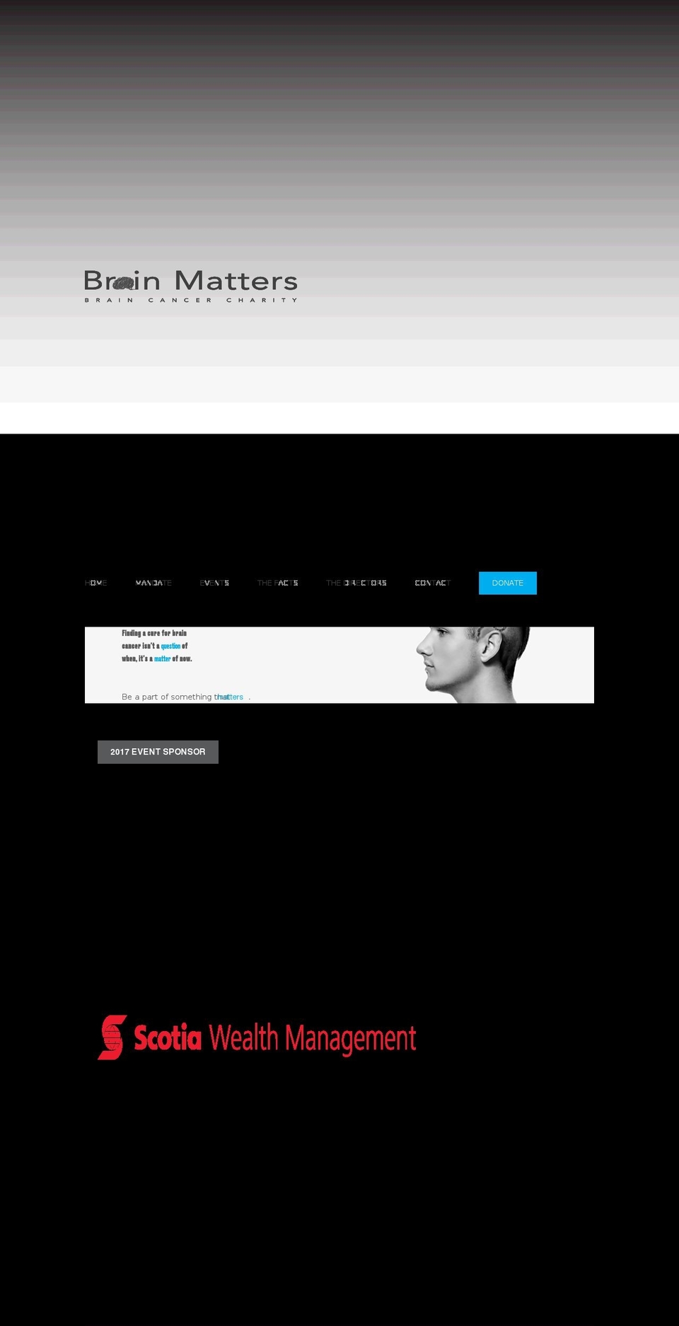 brainmatterscharity.com — Shopify storefront screenshot