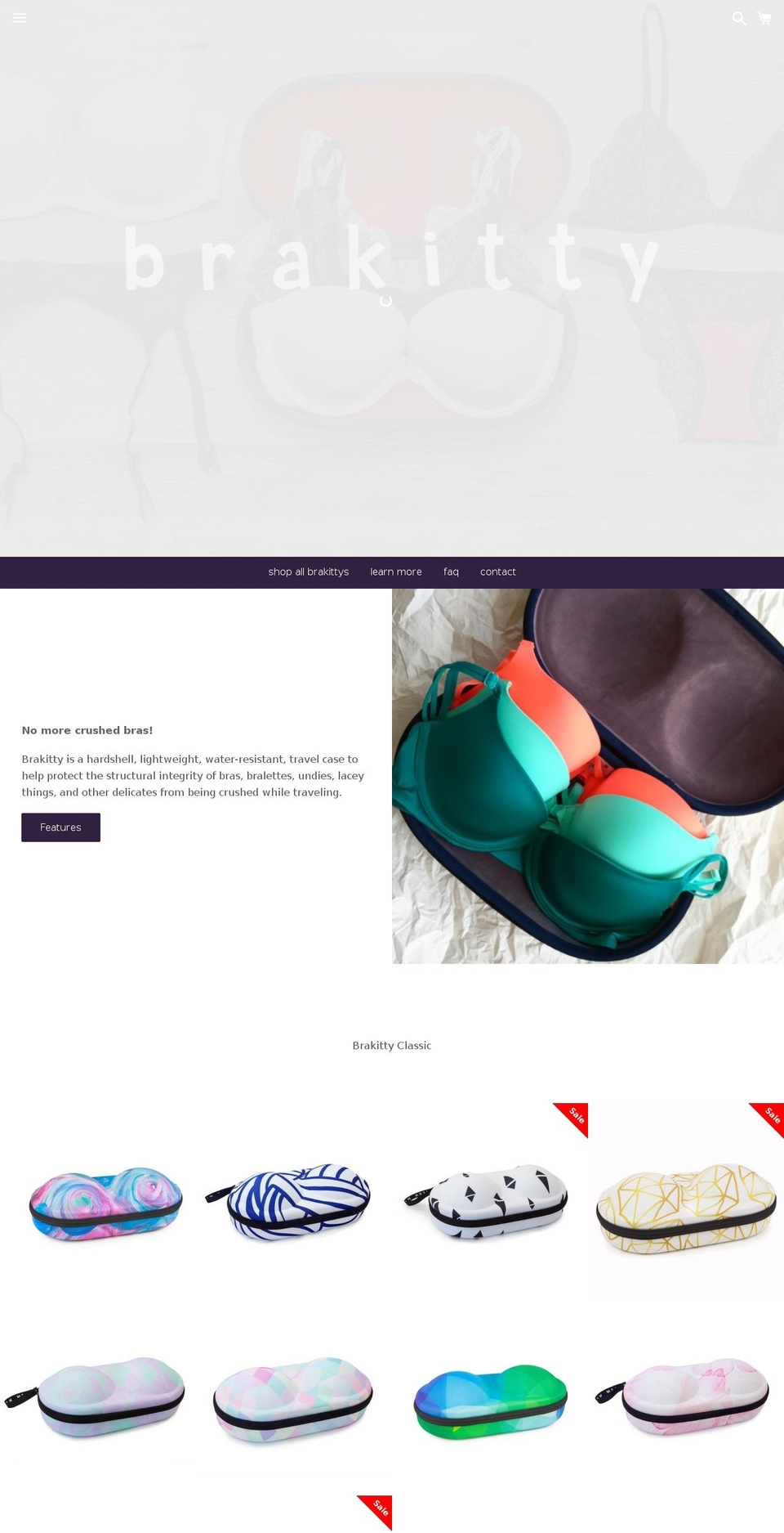 brakitty.com shopify website screenshot