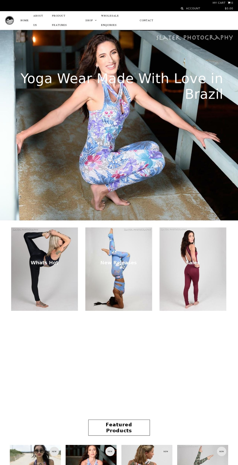 bralu.net shopify website screenshot