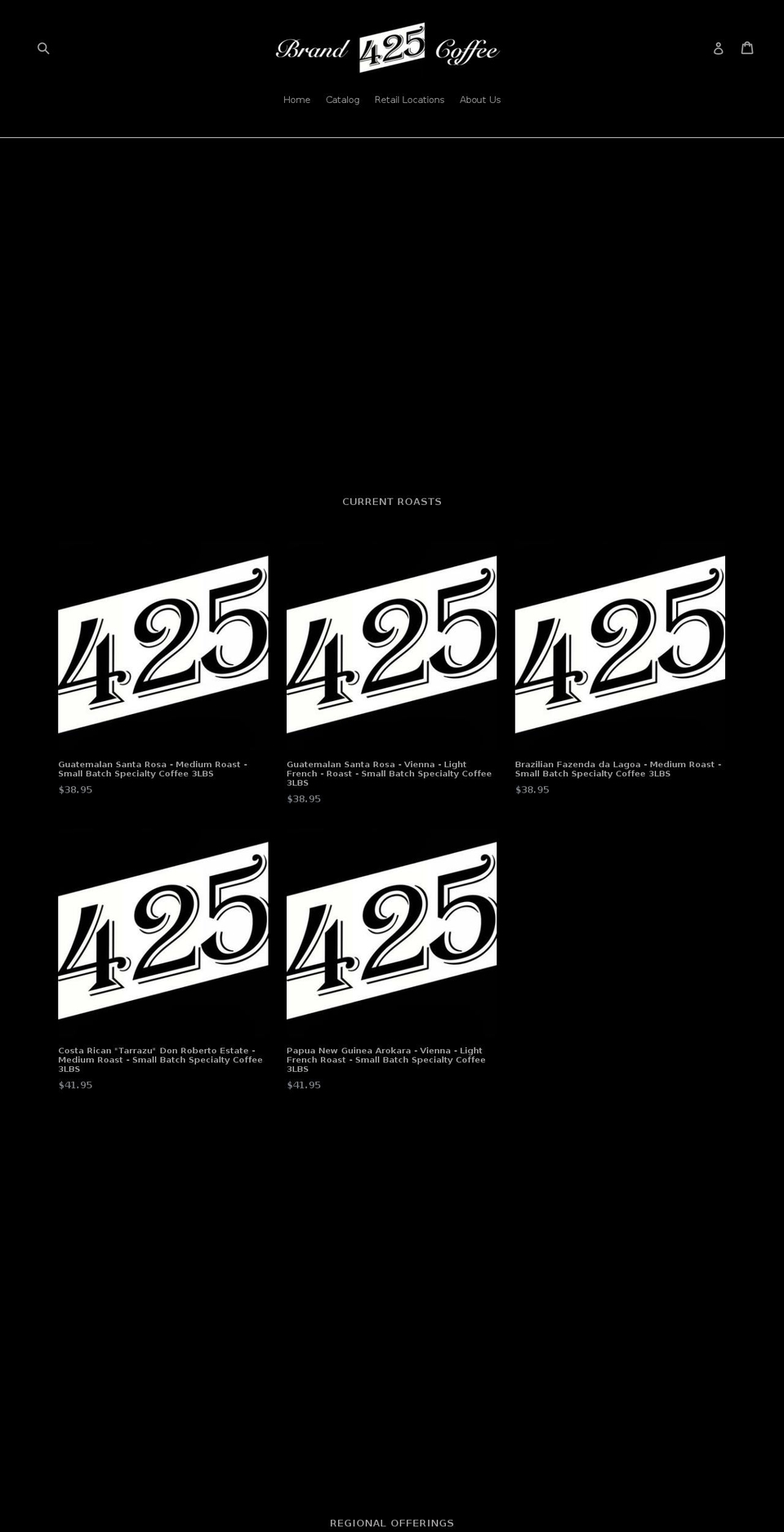 brand425.com shopify website screenshot