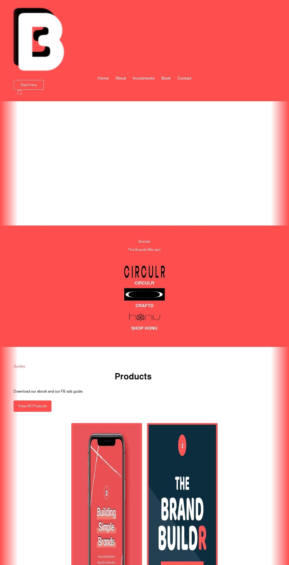 brandbuildr.co shopify website screenshot