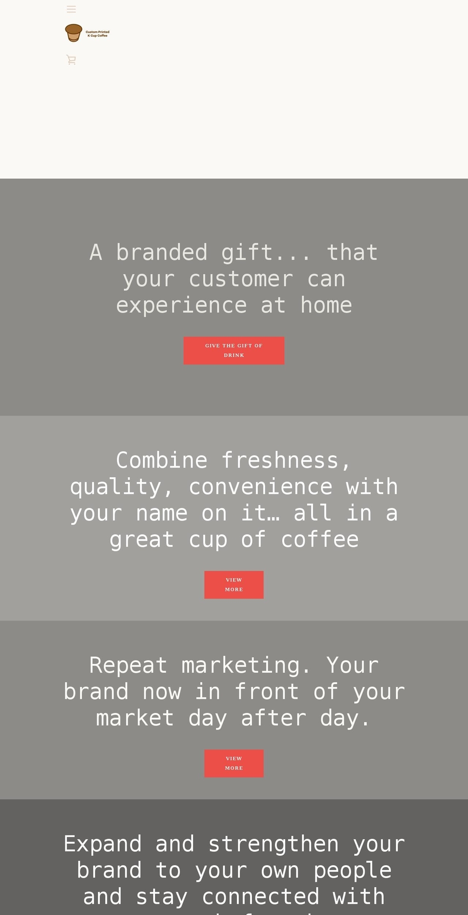 brandedbrews.com shopify website screenshot