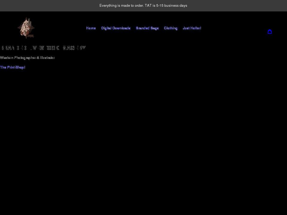 brandedlivestockimagery.com shopify website screenshot