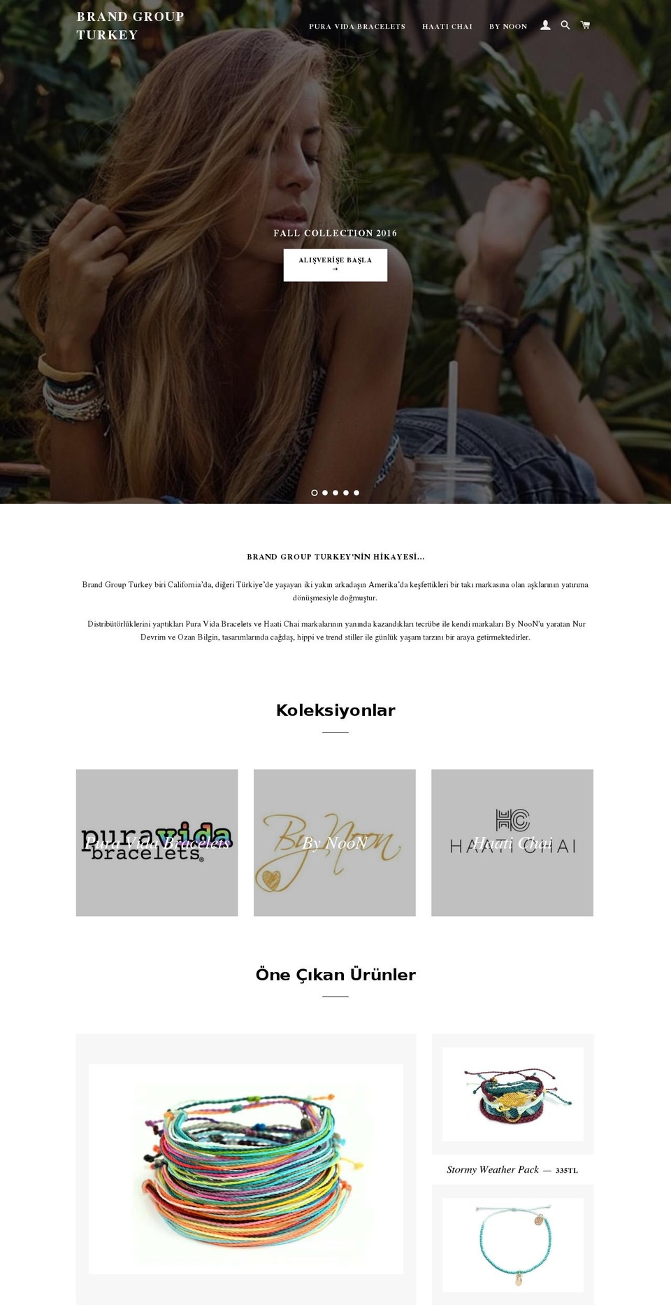 brandgrouptr.com shopify website screenshot