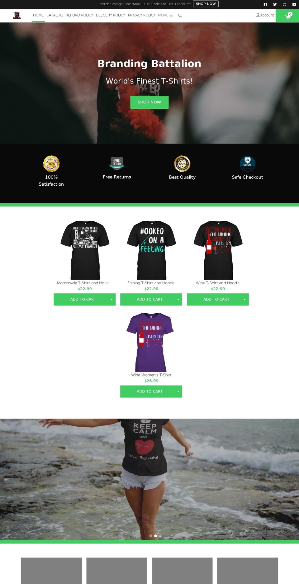 konversion-theme Shopify theme site example brandingbattalion.com