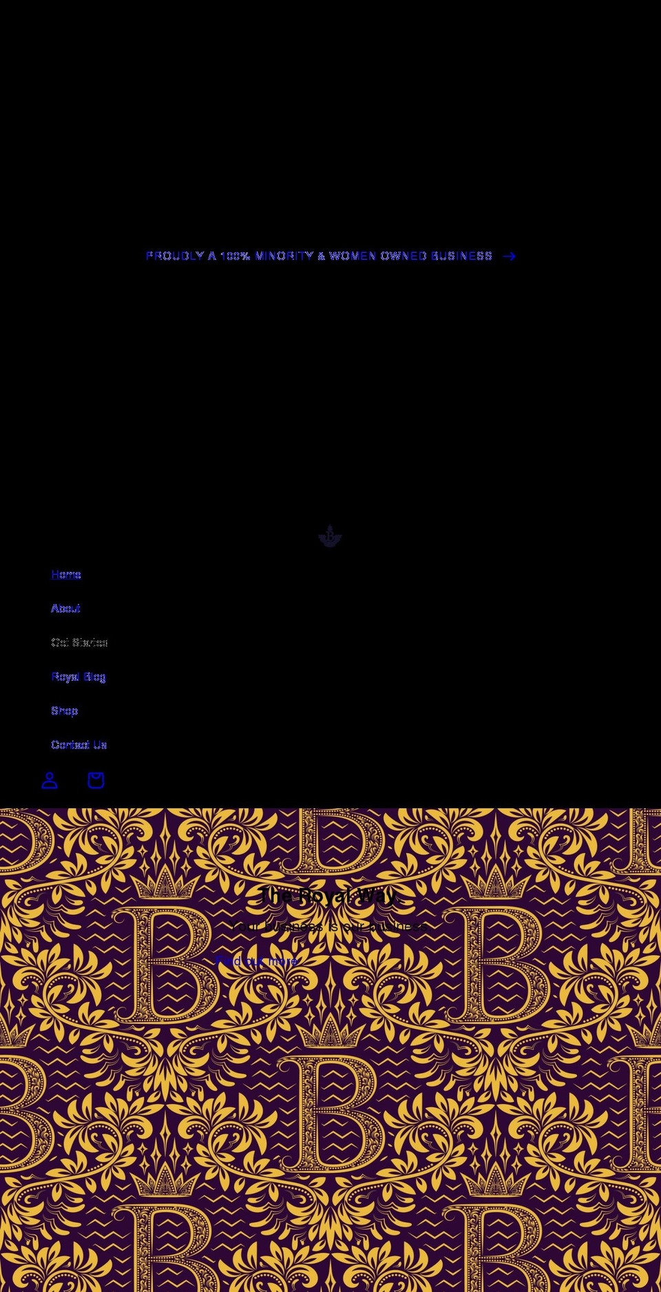 brandingroyalty.com shopify website screenshot