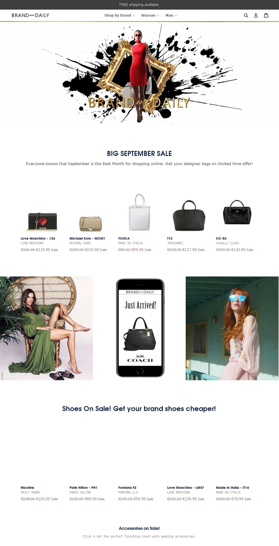brandmedaily.com — Shopify storefront screenshot