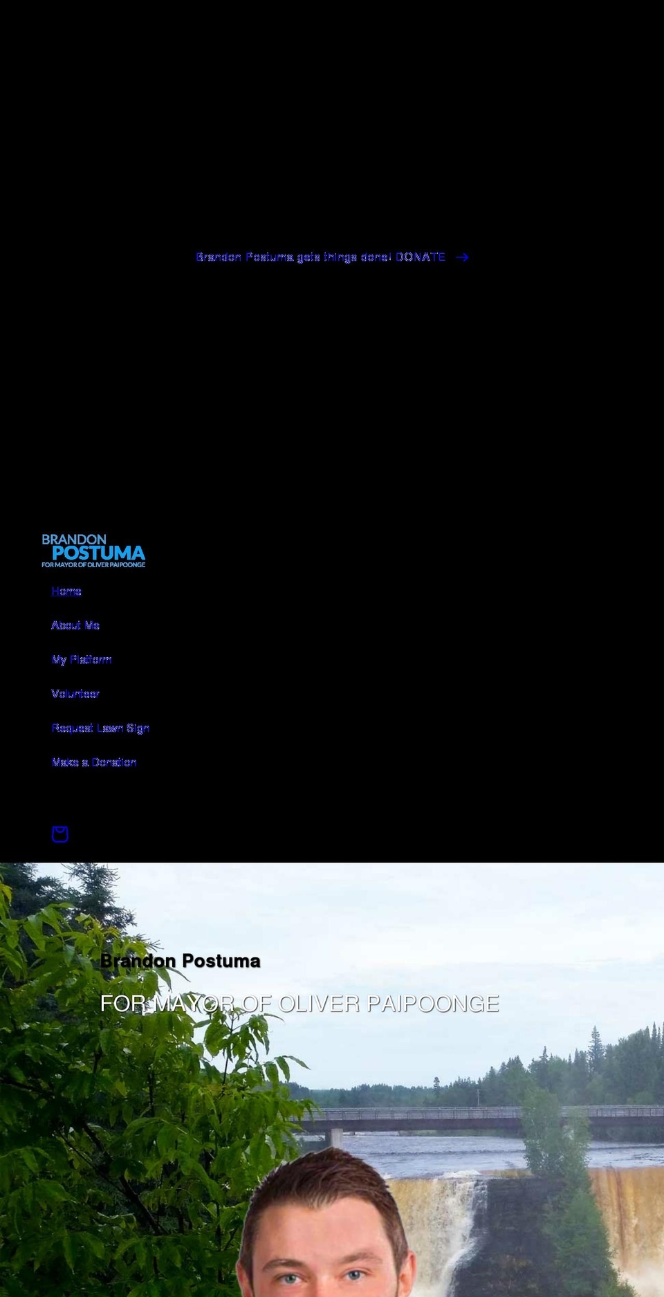 brandonpostuma.ca shopify website screenshot