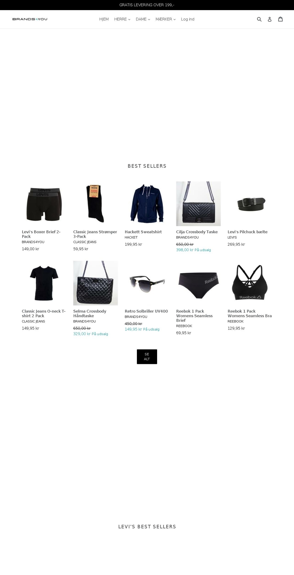 brands4you.dk shopify website screenshot