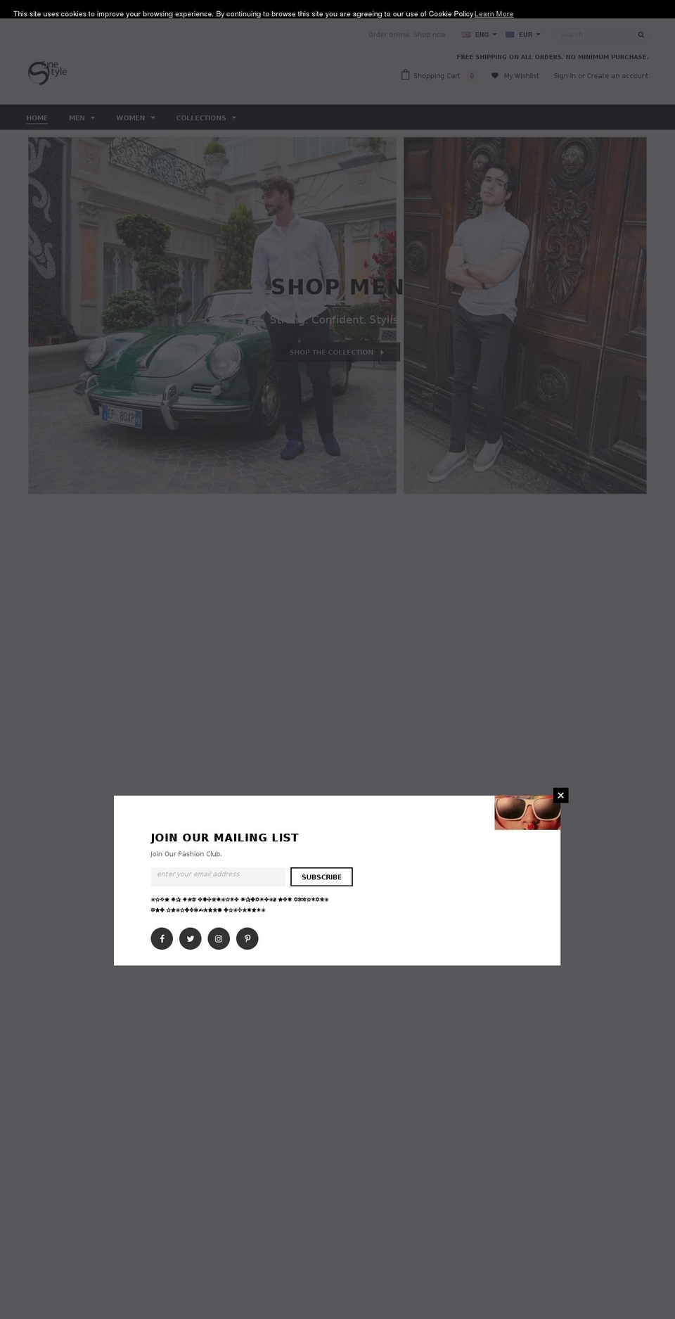 brandsaddicted.com — Shopify storefront screenshot
