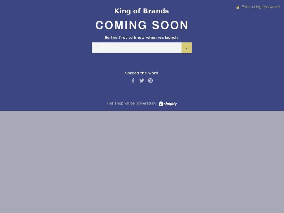 brandsking.com — Shopify storefront screenshot