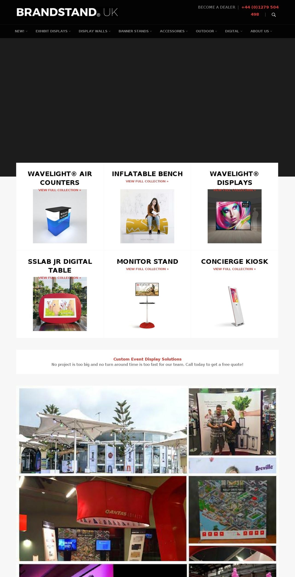 brandstand.com.au shopify website screenshot