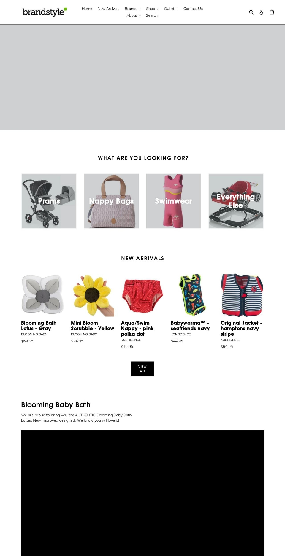 brandstyle.com.au shopify website screenshot