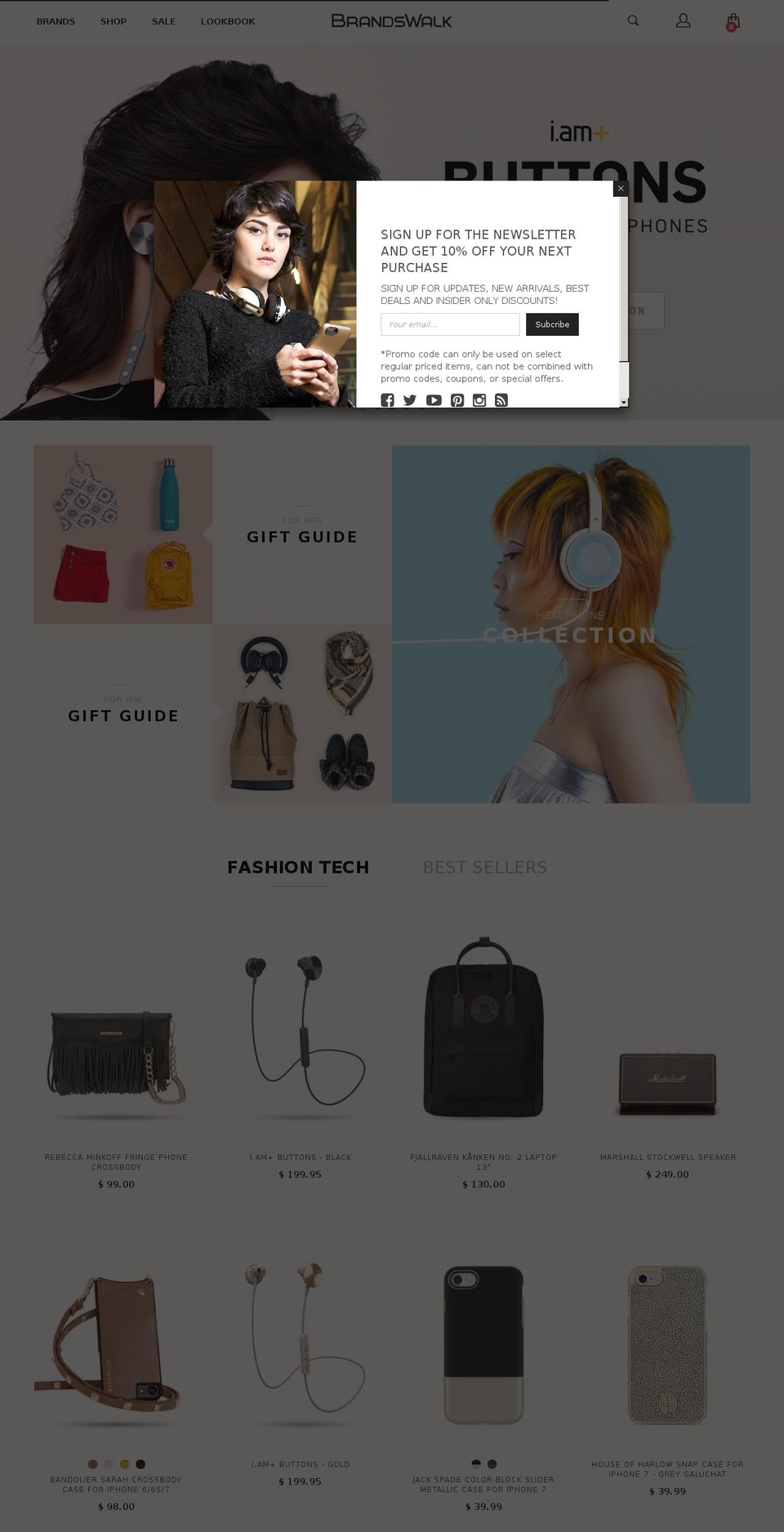 brandswalk.com shopify website screenshot