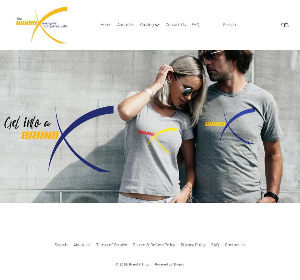 brandxshop.com — Shopify storefront screenshot