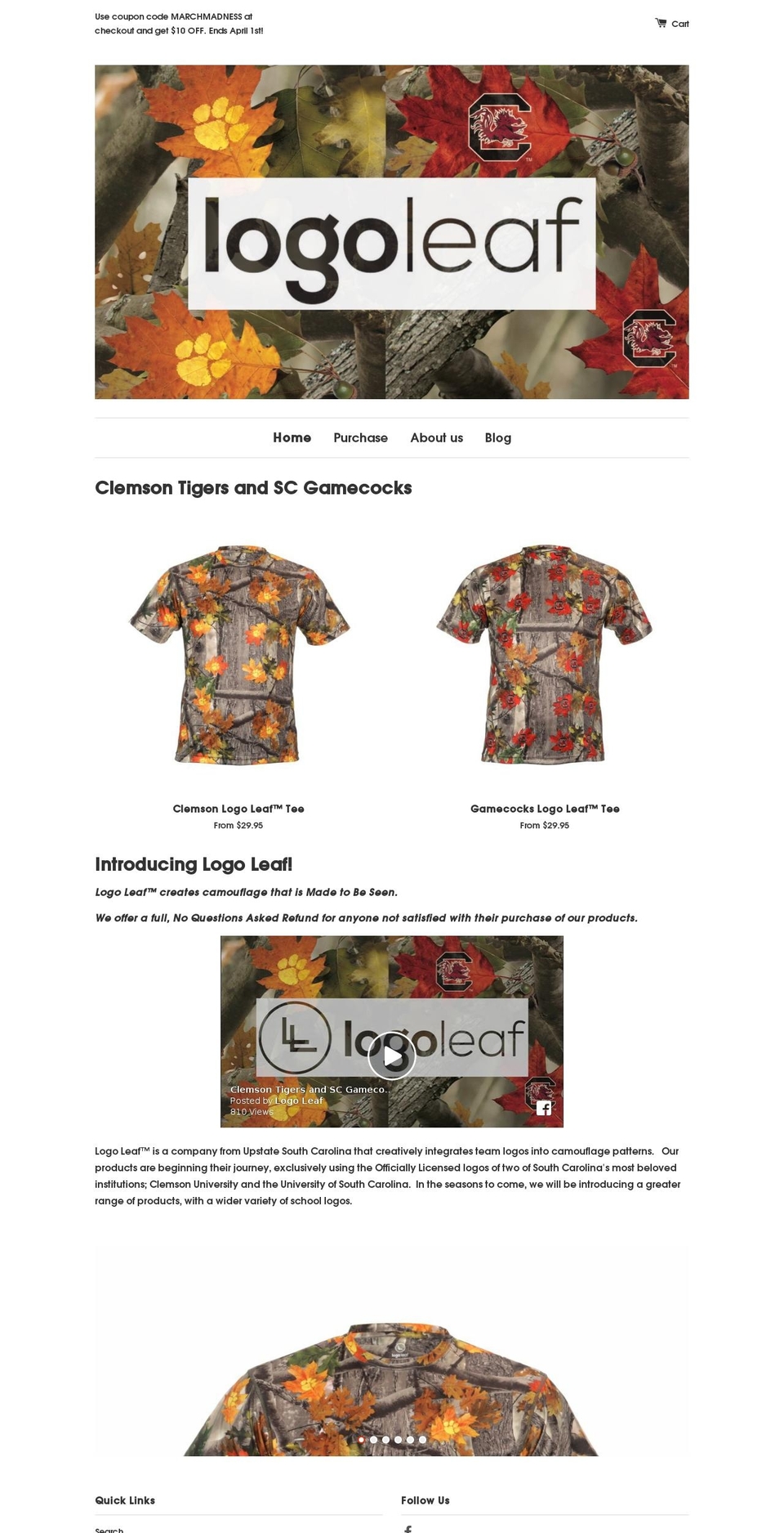 brandyourcamo.com shopify website screenshot