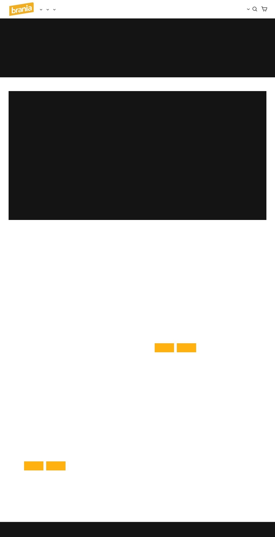 brania.com — Shopify storefront screenshot