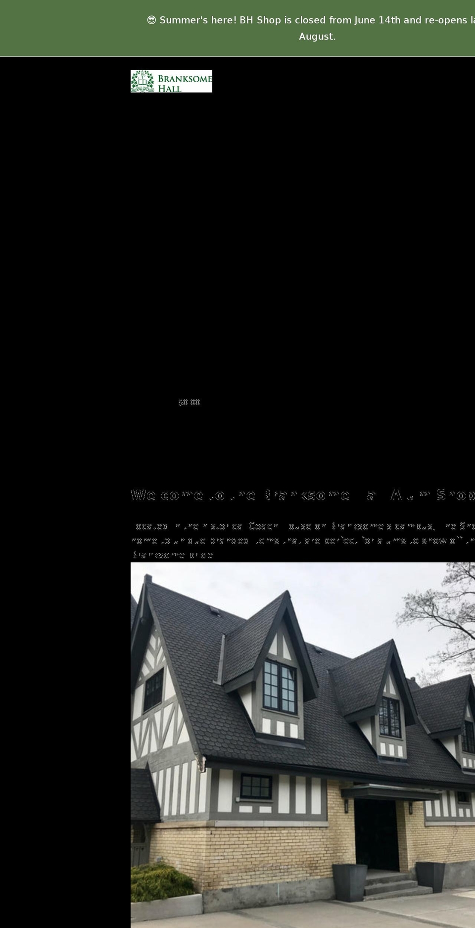 branksomealumshop.ca shopify website screenshot