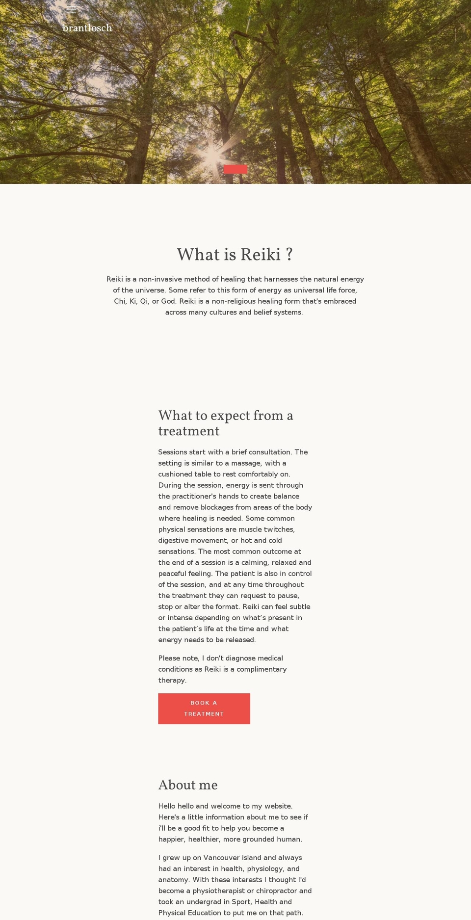 brantlosch.com — Shopify storefront screenshot