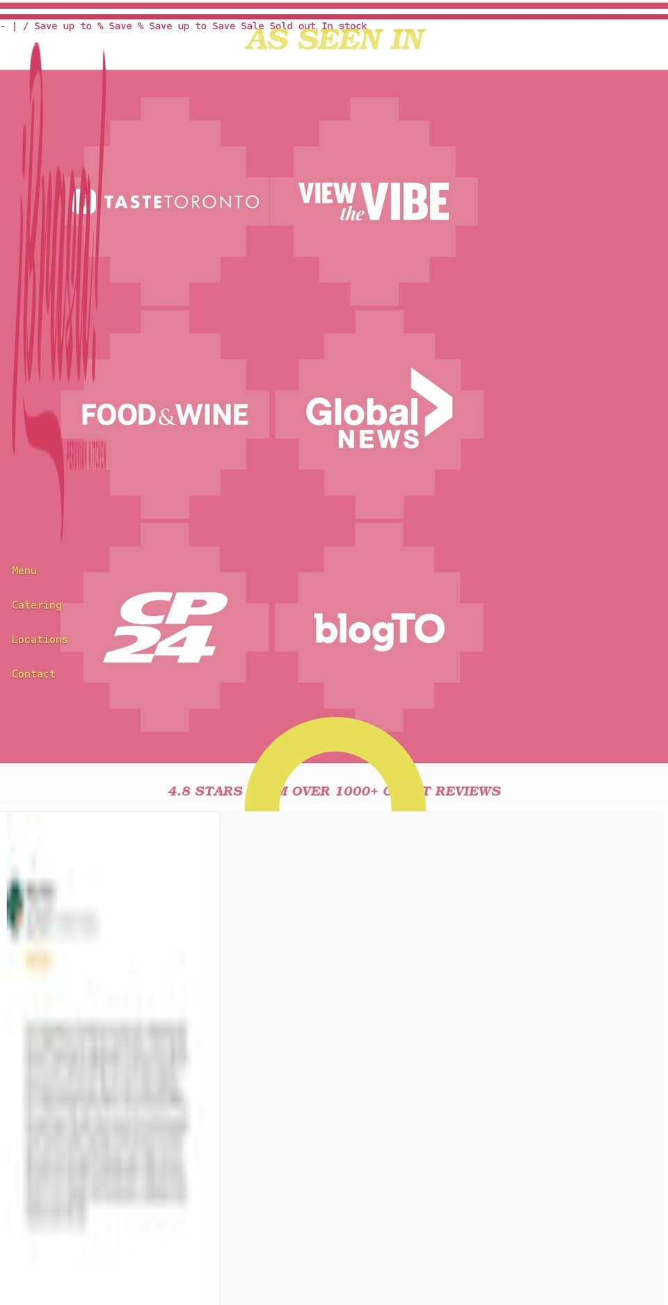 brasaperuvian.com shopify website screenshot