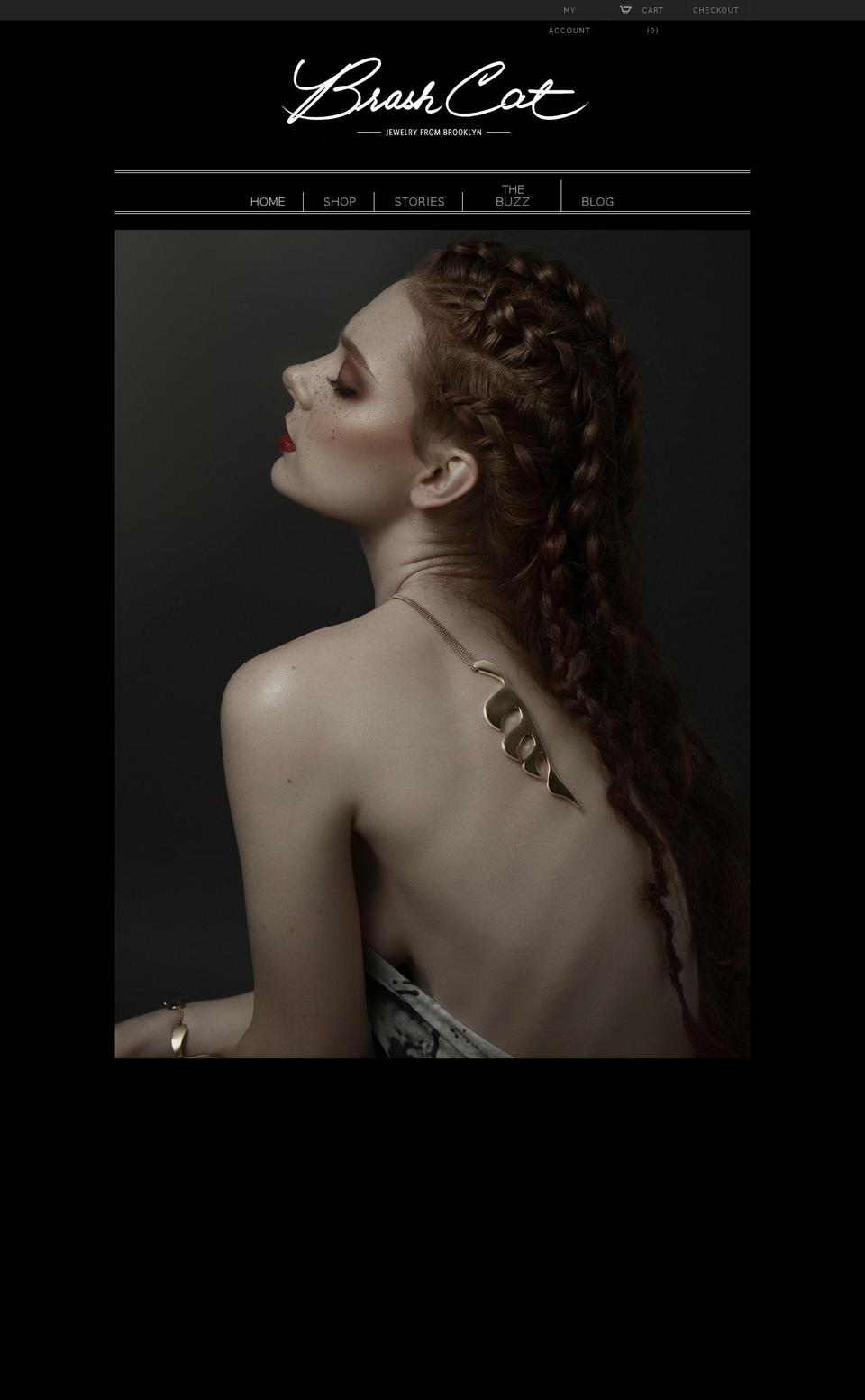 brashcat.com shopify website screenshot