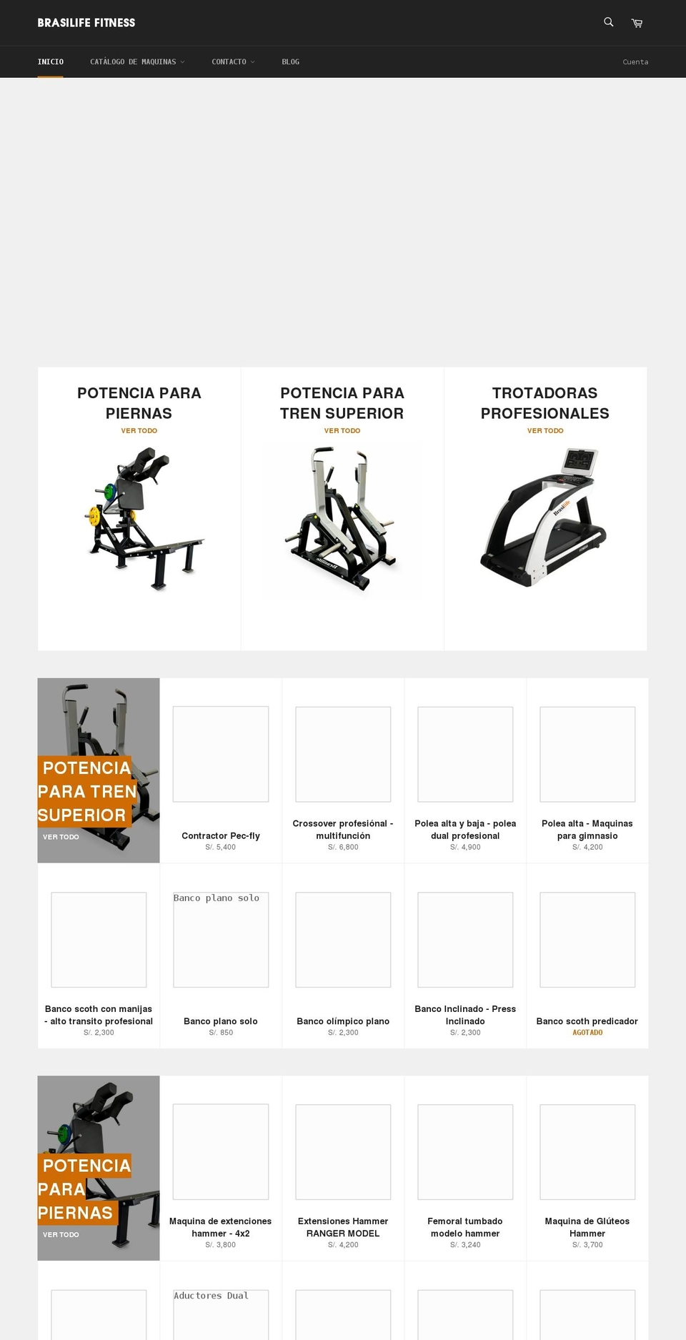 brasilifefitness.com shopify website screenshot