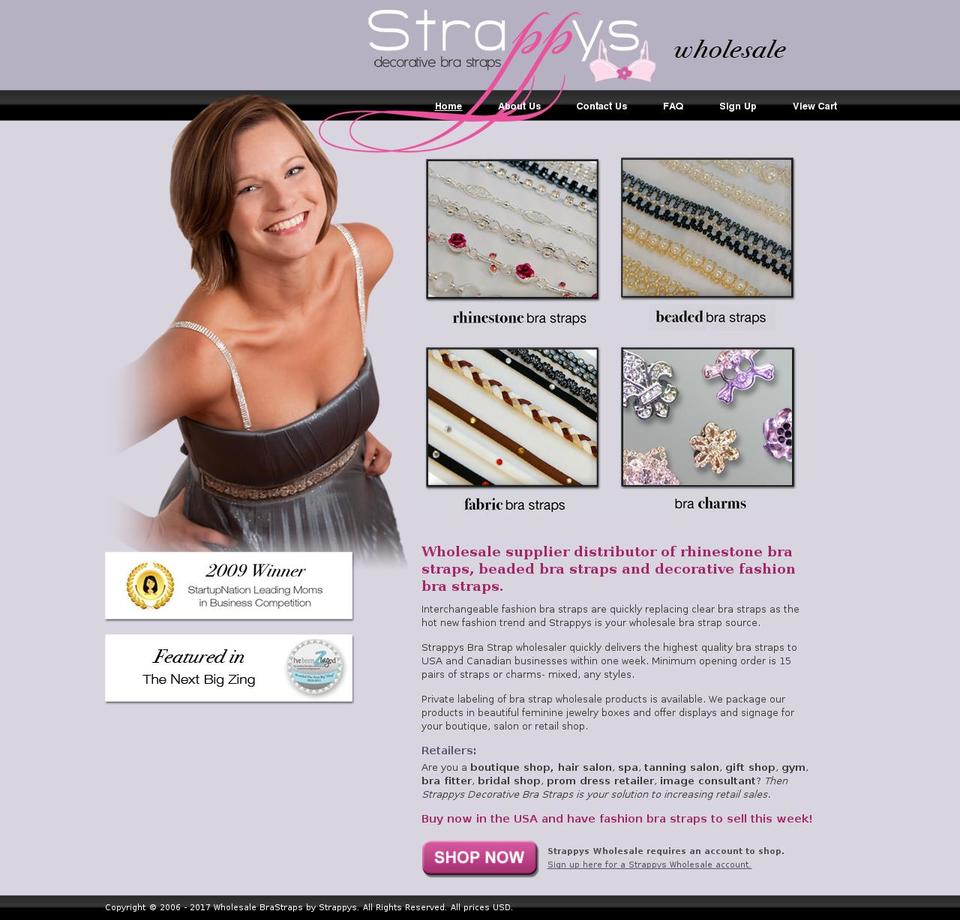 brastrapswholesale.com shopify website screenshot