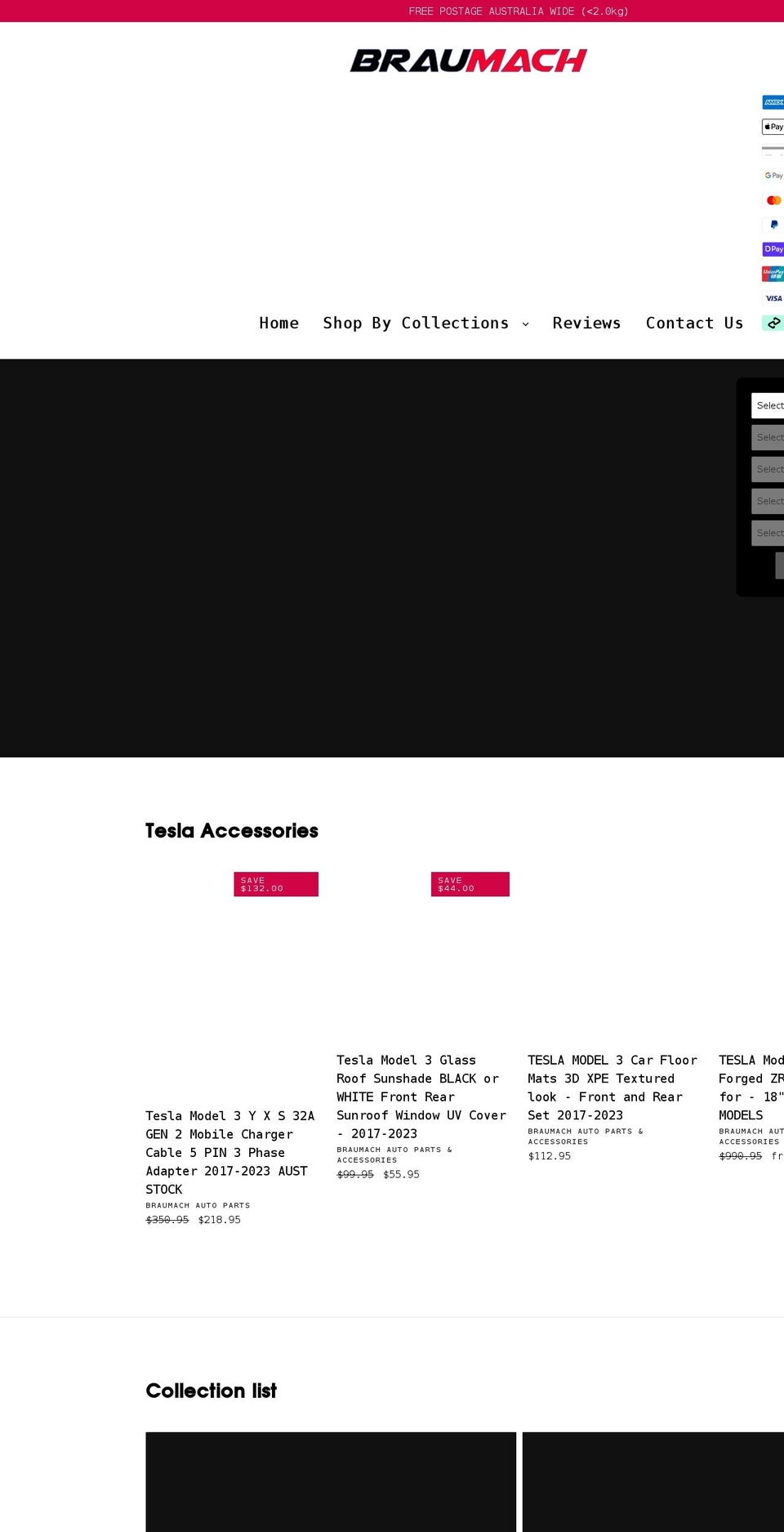 braumach.com.au shopify website screenshot