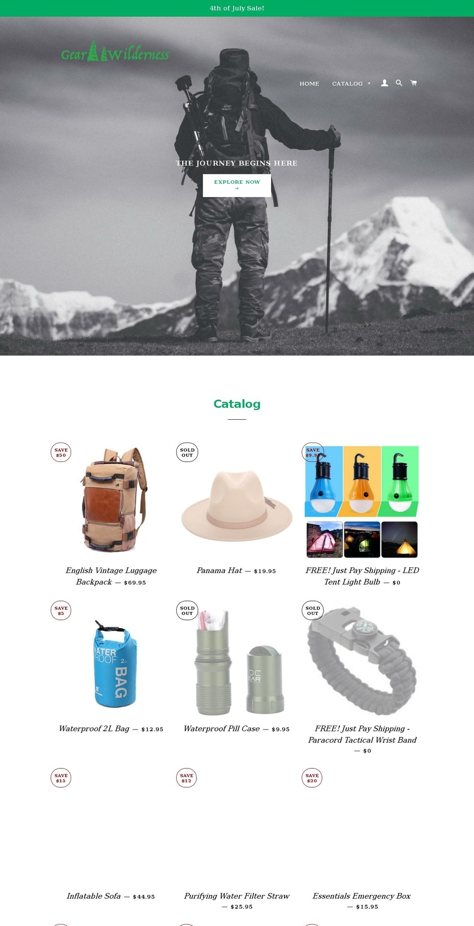 bravenewstyle.com — Shopify storefront screenshot