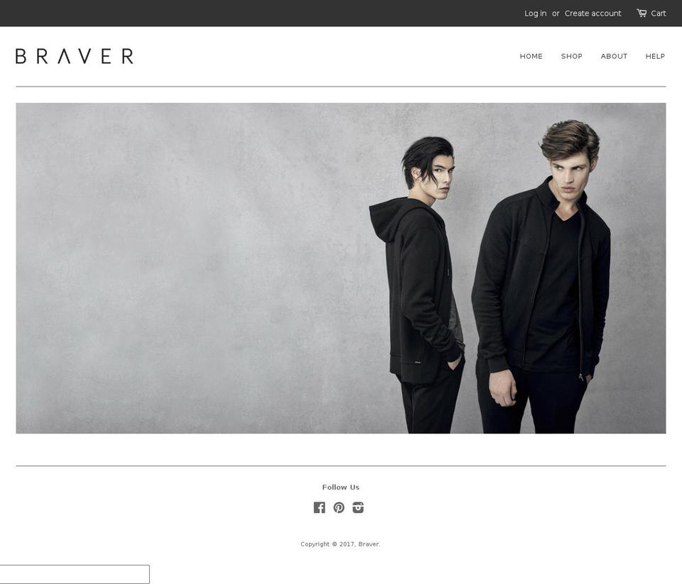 braverway.com shopify website screenshot
