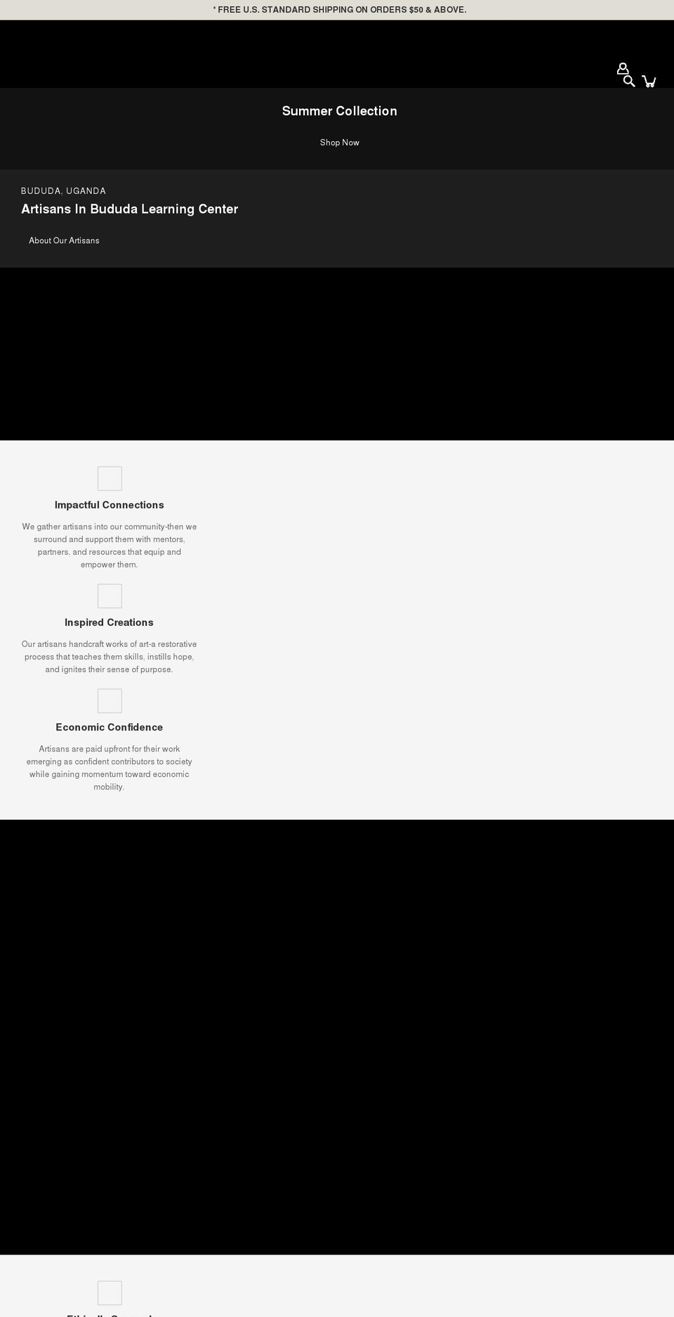 braveworks.org shopify website screenshot