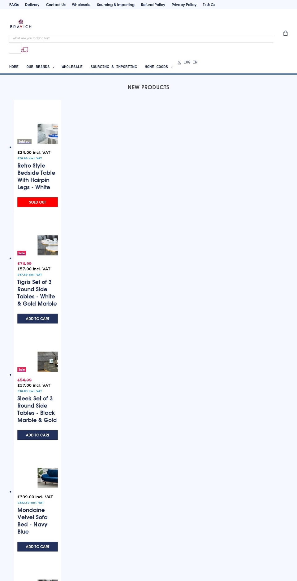 bravich.com shopify website screenshot