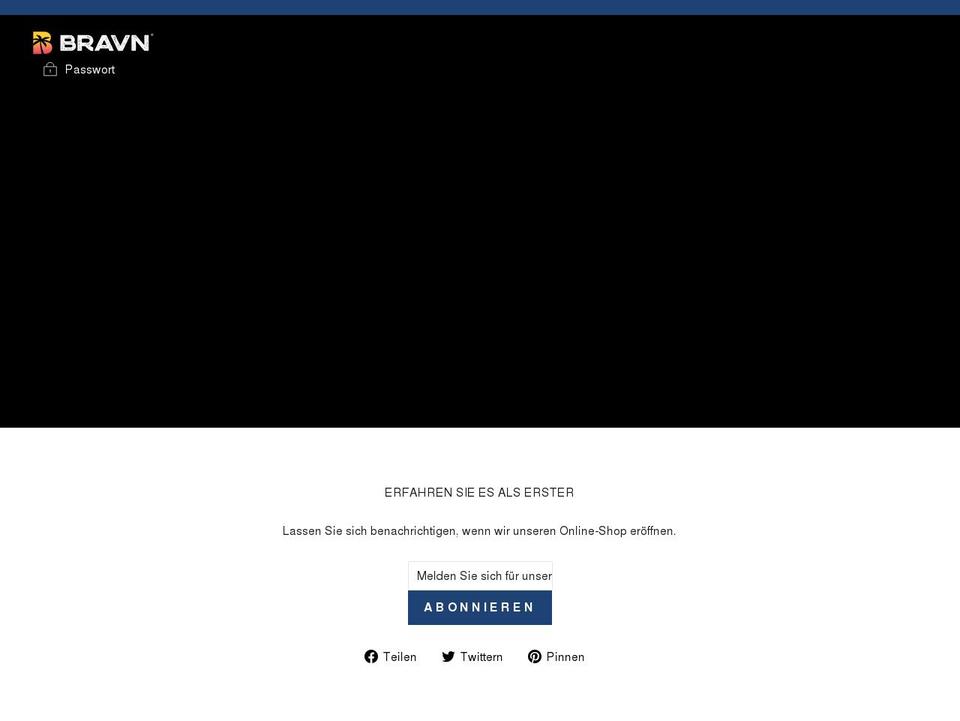 bravn.com shopify website screenshot