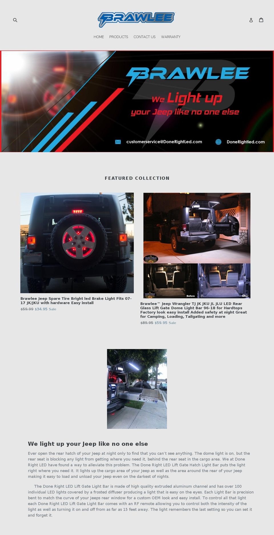 brawlee.com shopify website screenshot