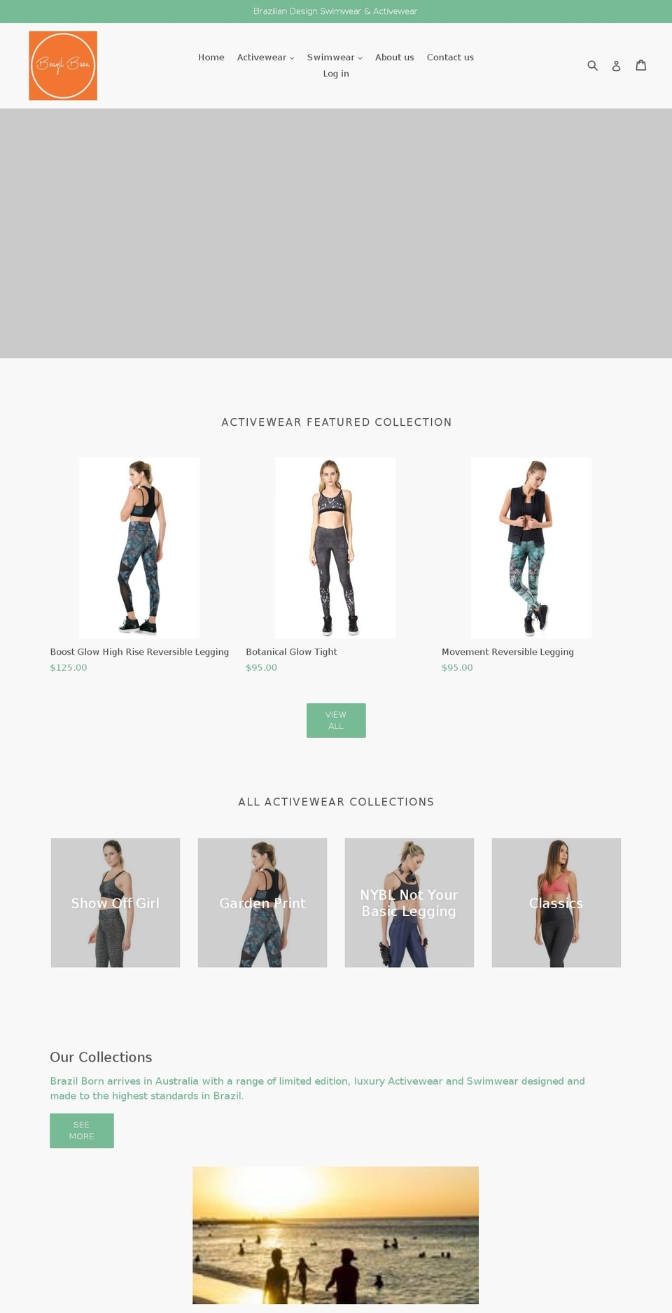 brazilborn.com — Shopify storefront screenshot