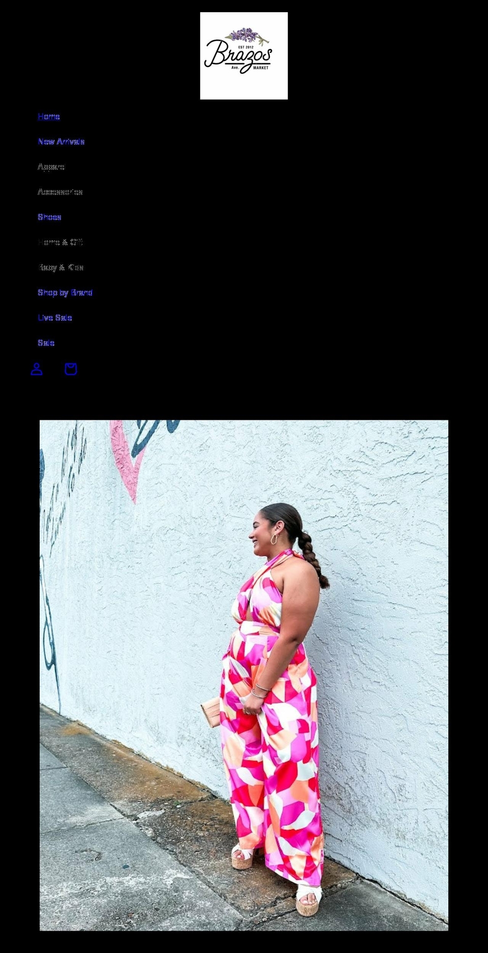 brazos-avenue-market.com shopify website screenshot