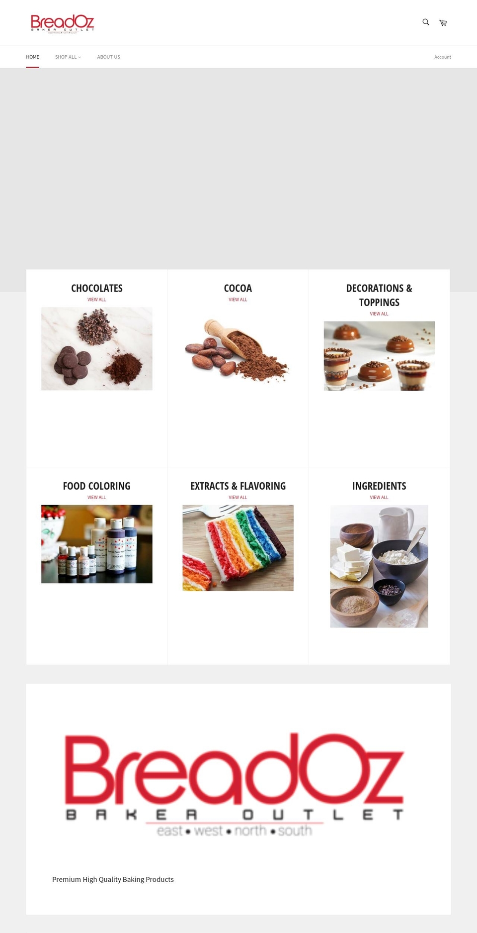 breadoz.com — Shopify storefront screenshot