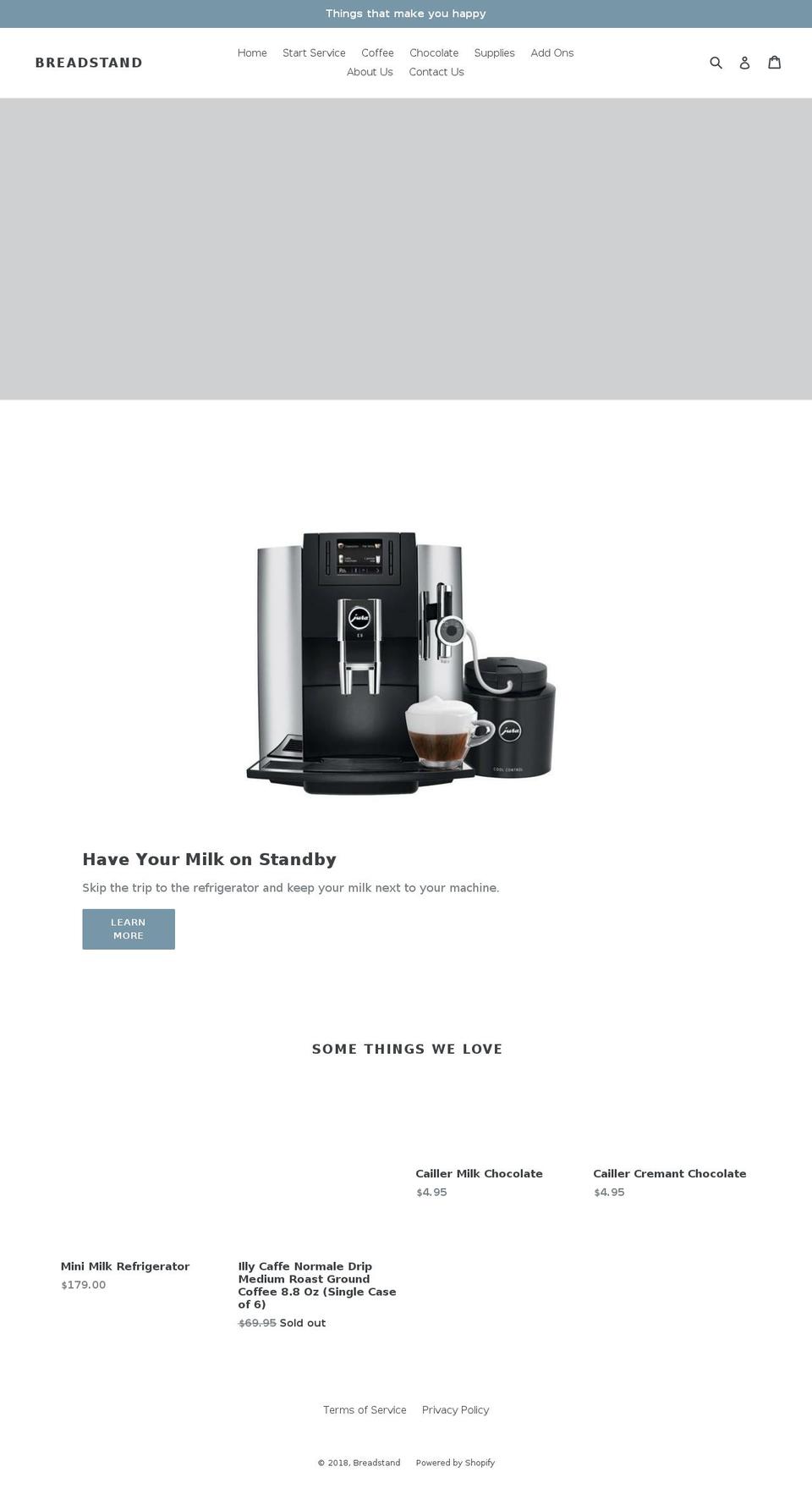 breadstand.com — Shopify storefront screenshot