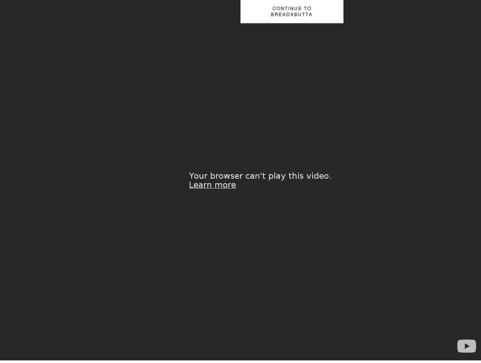 breadxbutta.com shopify website screenshot