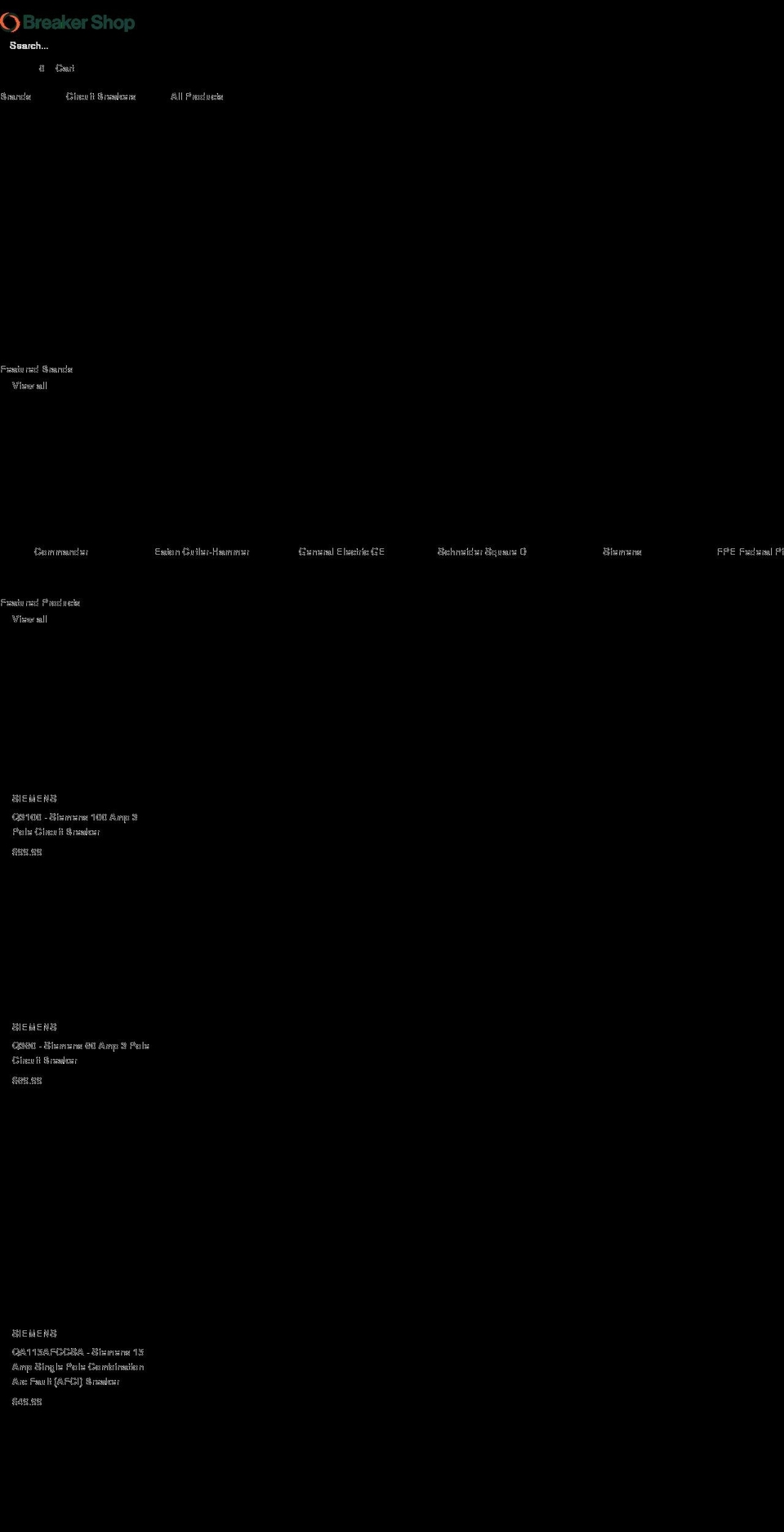 breaker-shop.com shopify website screenshot