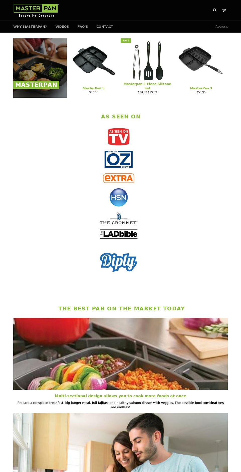 breakfastpan.com — Shopify storefront screenshot