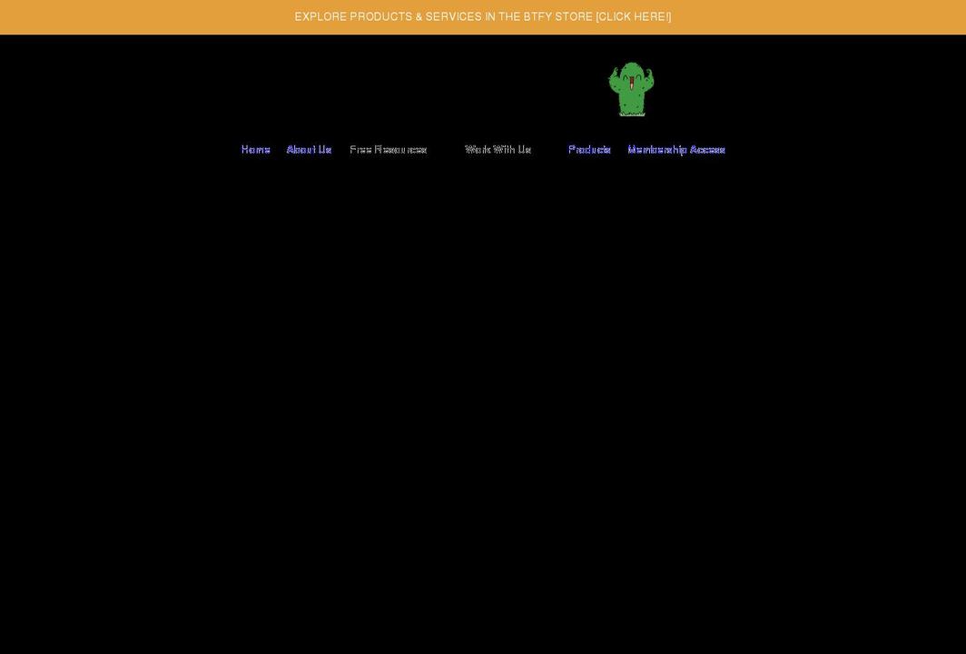 breakingthroughforyou.org shopify website screenshot